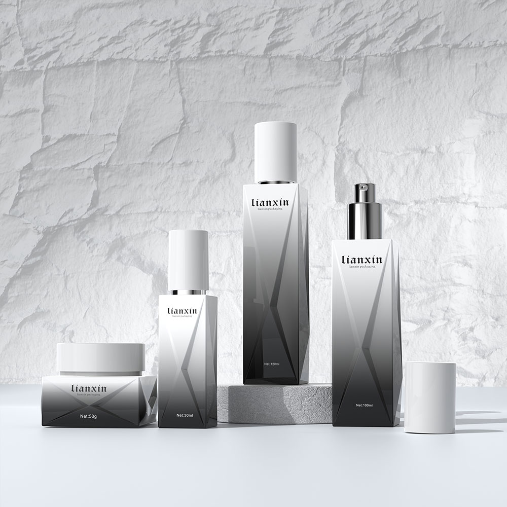 Skincare Bottle and Jar Set