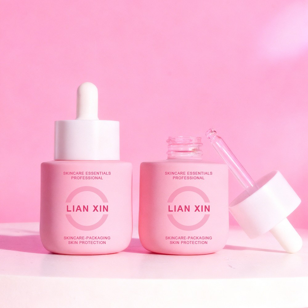 pink 30ml Serum Bottle