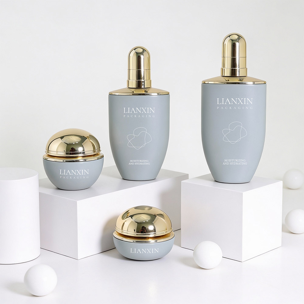 50ml premium glass cosmetic bottle for serum and facial oil packaging