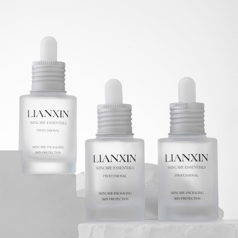 aluminum cap dropper bottle