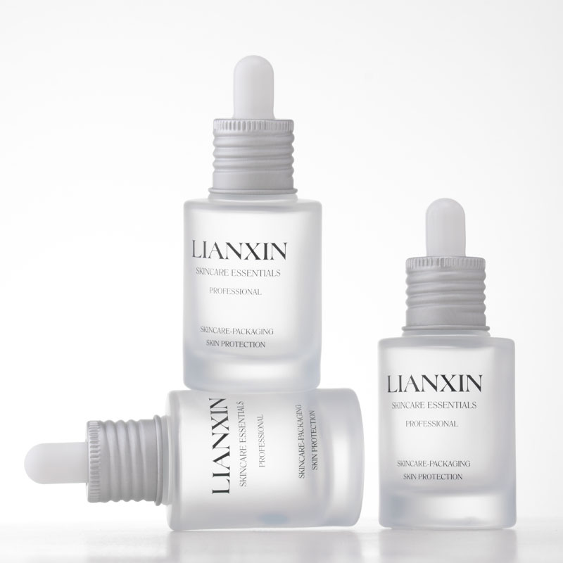 30ml frosted glass dropper bottle