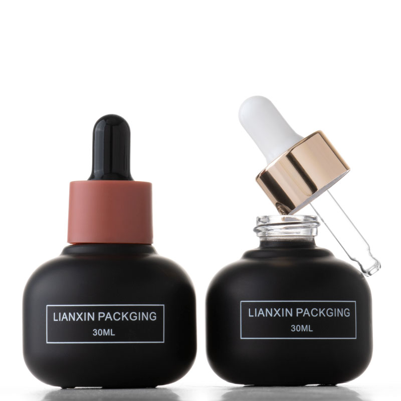 black serum bottle wholesale
