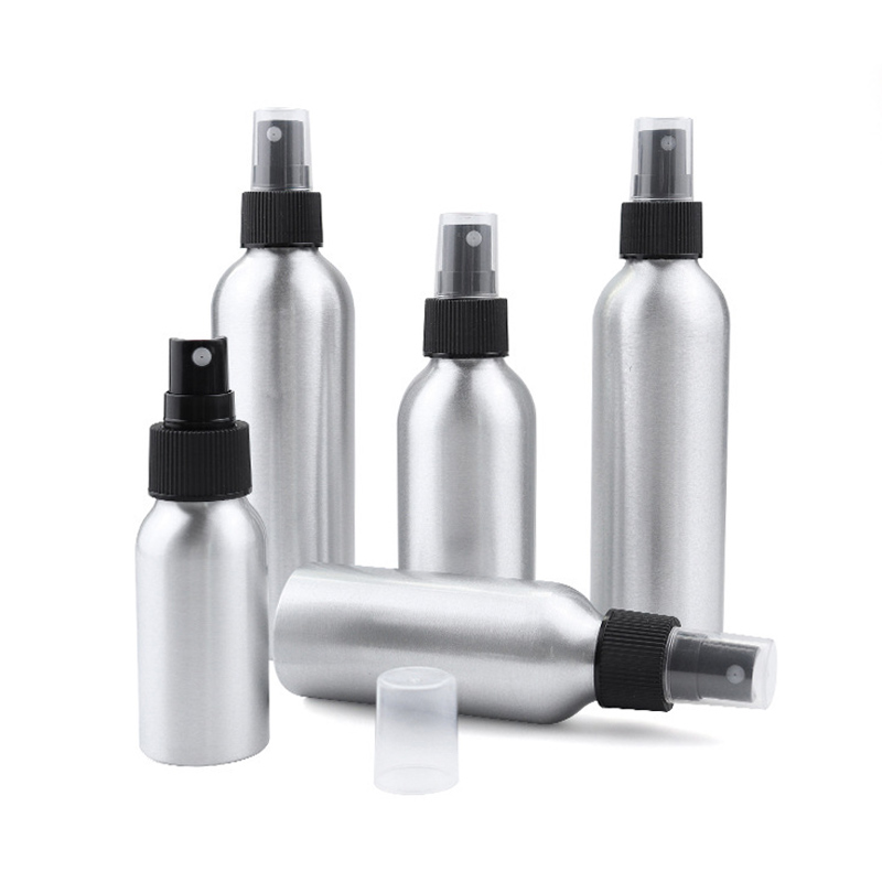 Aluminum shampoo bottle