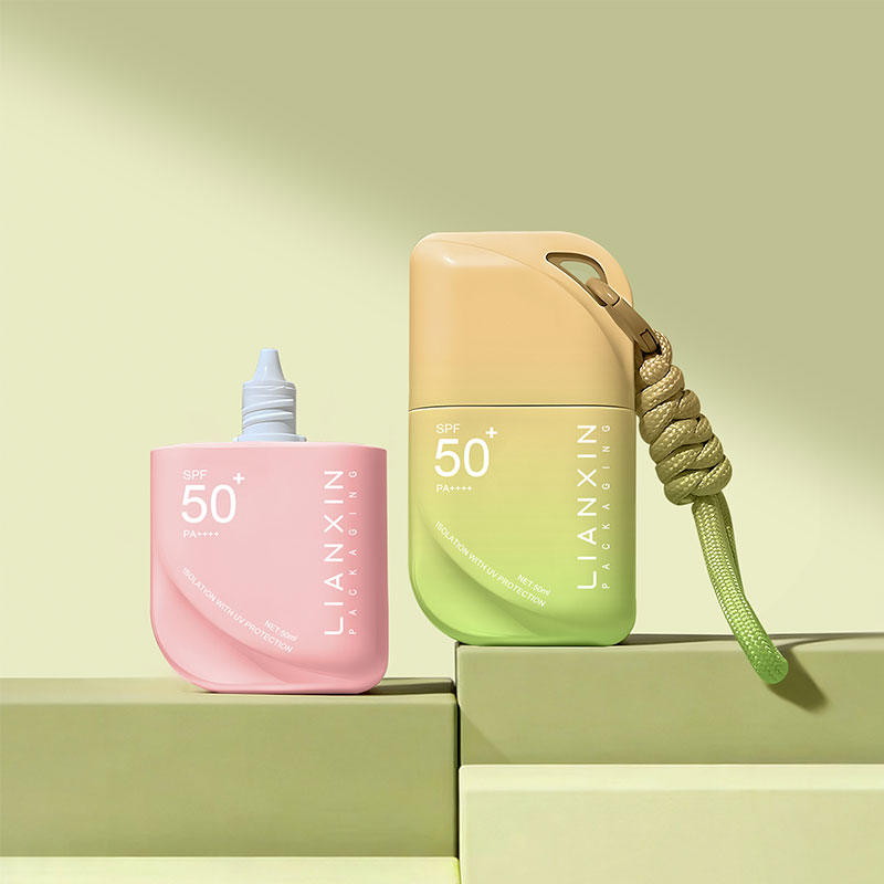 travel sunscreen bottle packaging