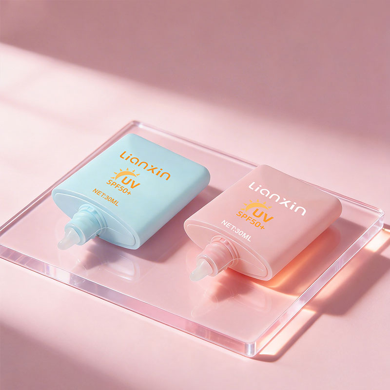 sun care packaging container