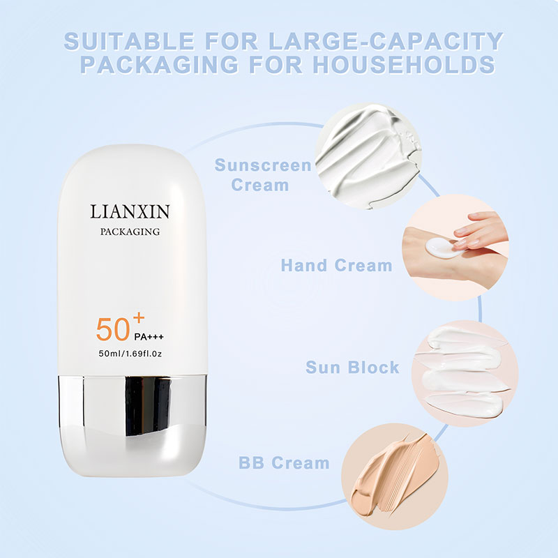 Nozzle Sunscreen Bottle Application