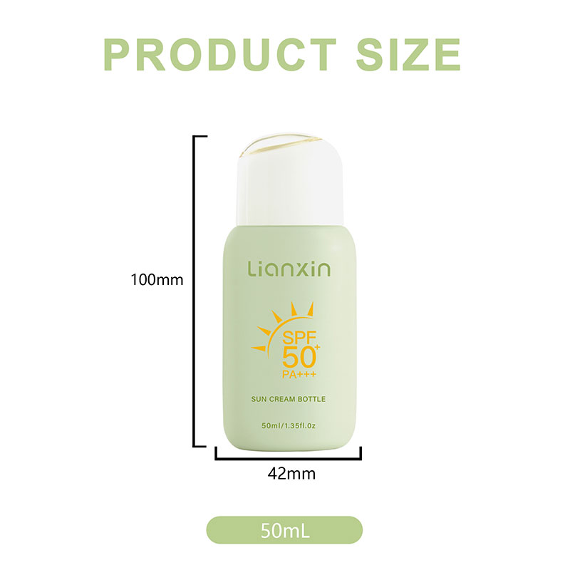 50ml SPF Lotion Bottle Size