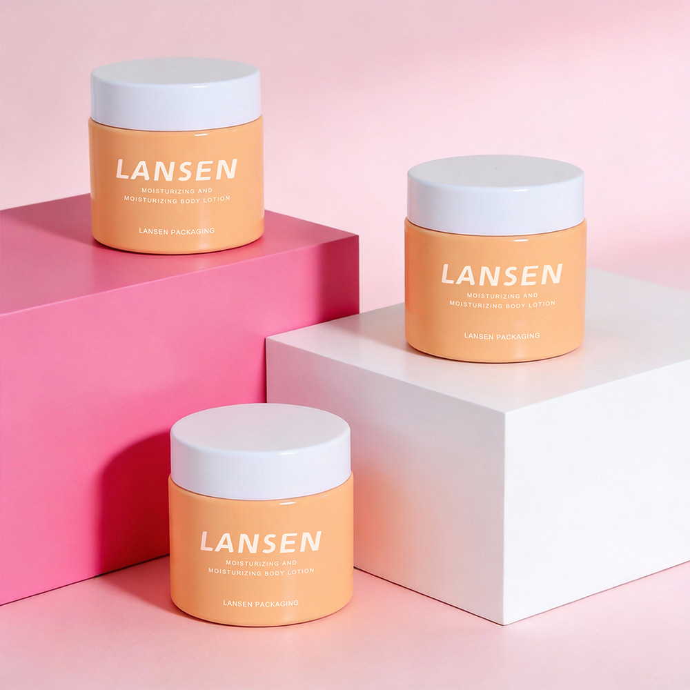 50g empty glass cosmetic cream jar