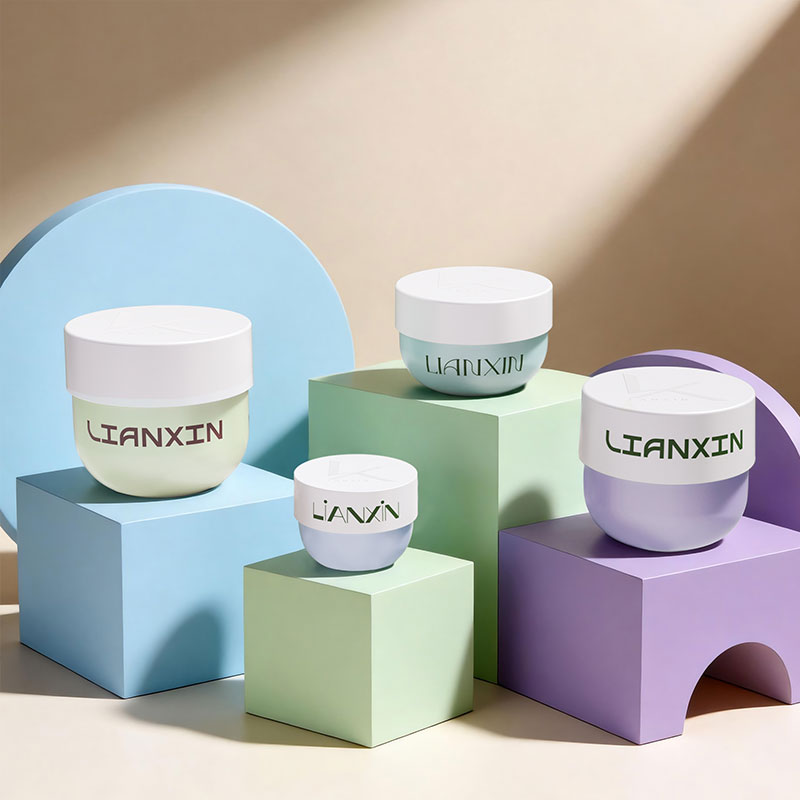 Plastic Cosmetic Jar for Body Scrub