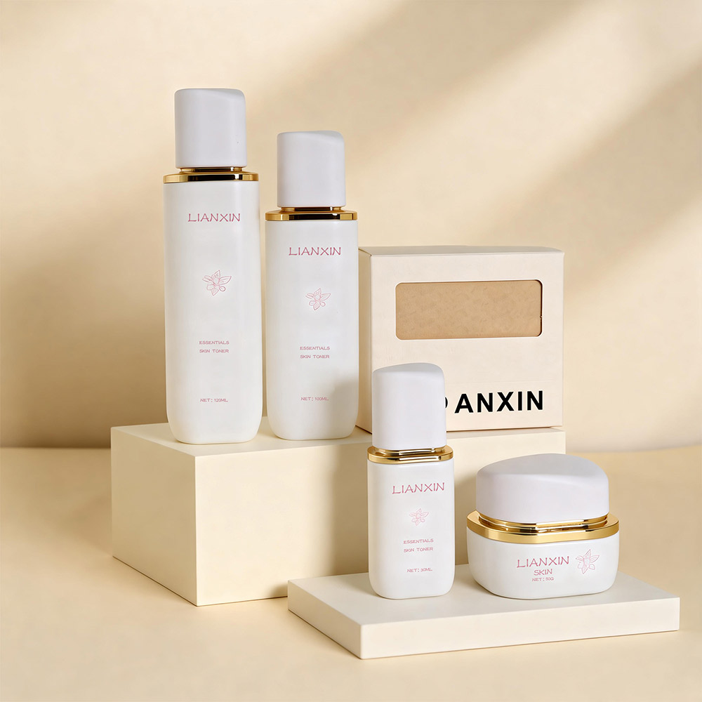 Luxury Glass Cosmetic Bottles