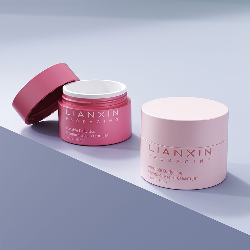 Plastic Skincare Cream Jar