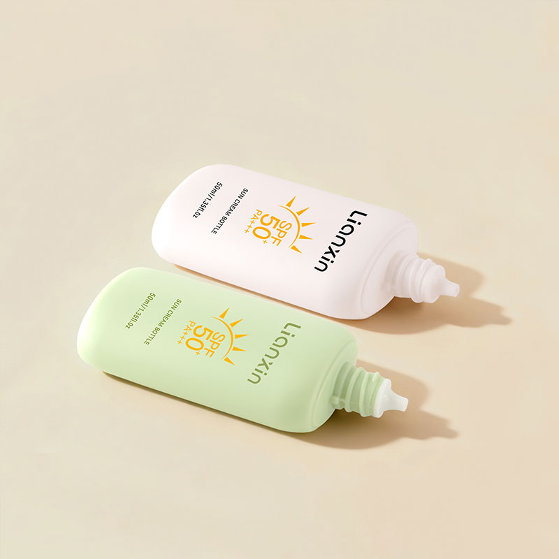 Screw Cap Sunscreen Bottle