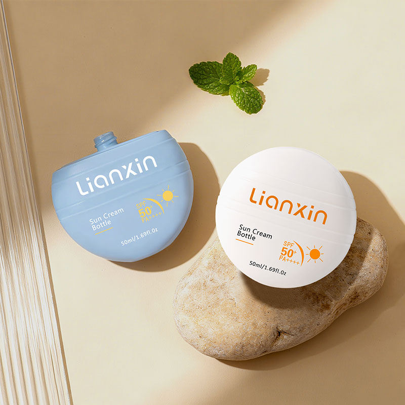 50ml Round Sunscreen Cream Bottle