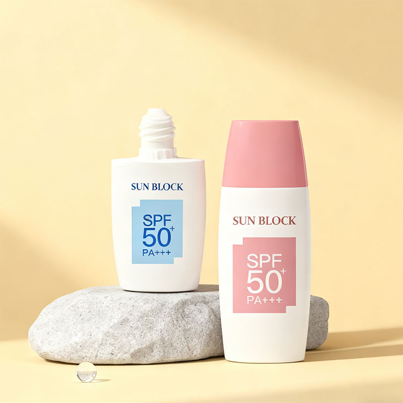 Sun Block Bottle