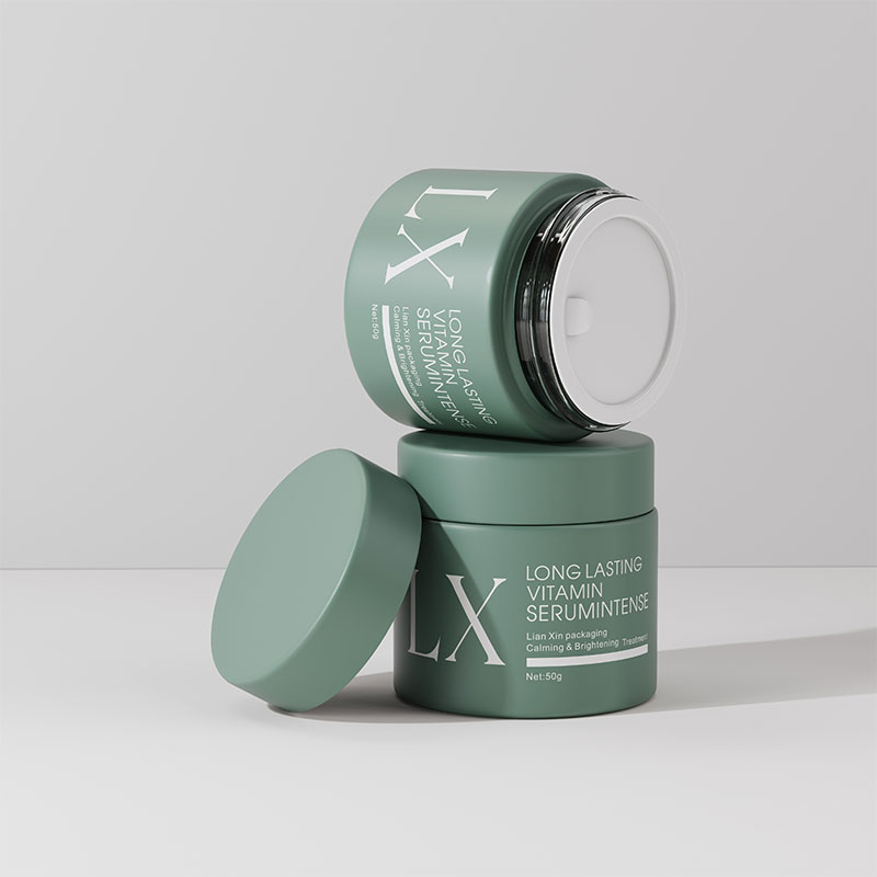 Glass Skincare Jar