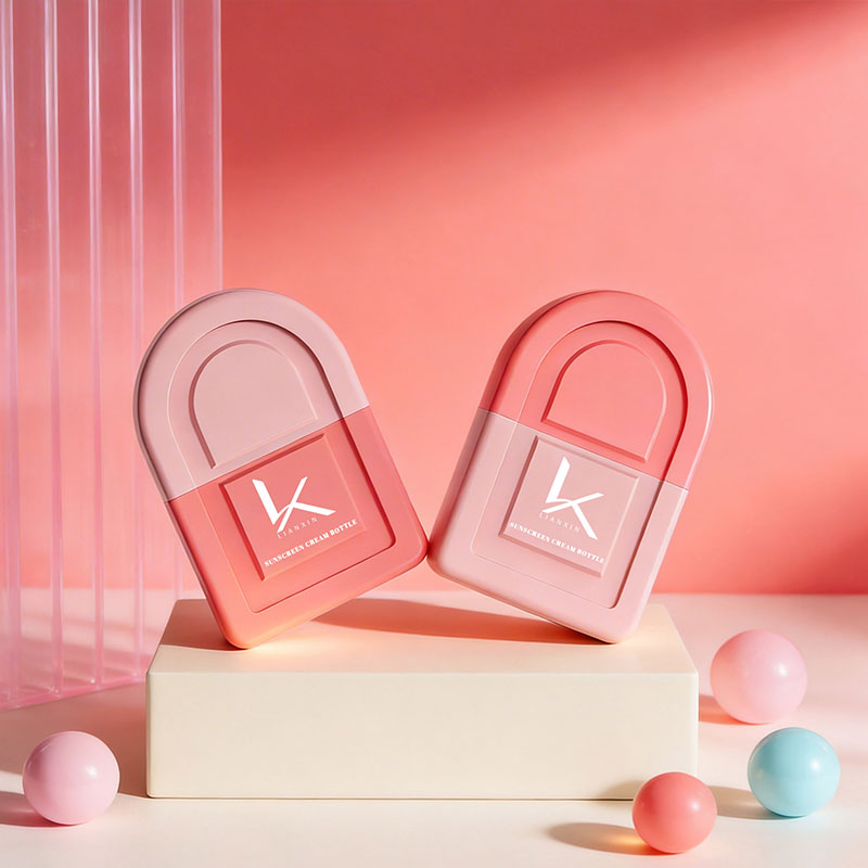 plastic squeeze skincare bottle