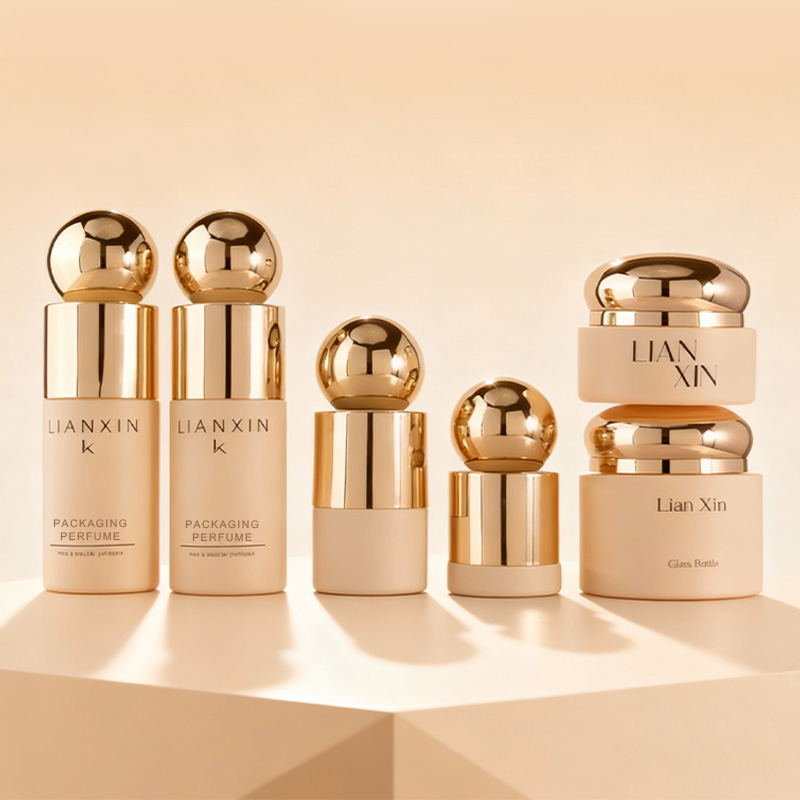 Ball Cap Glass Skincare Packaging Set