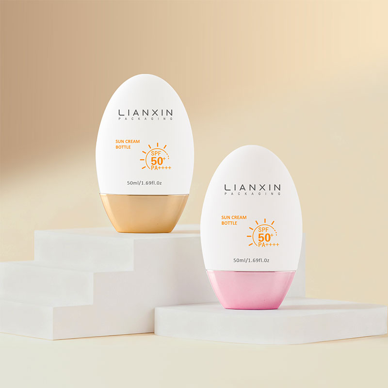 50ml Oval Sunscreen Squeeze Bottle
