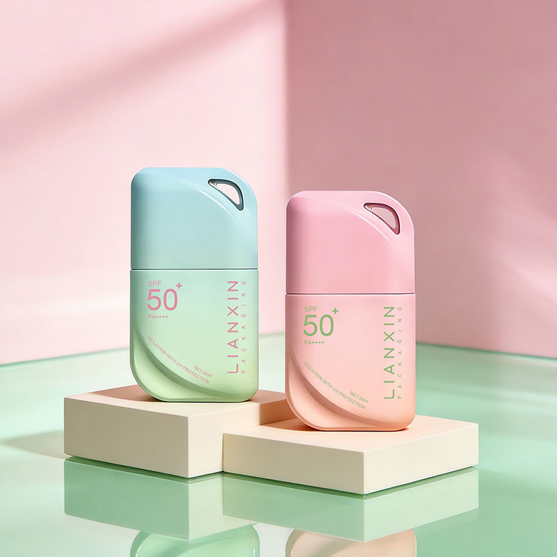 hanging sunscreen packaging