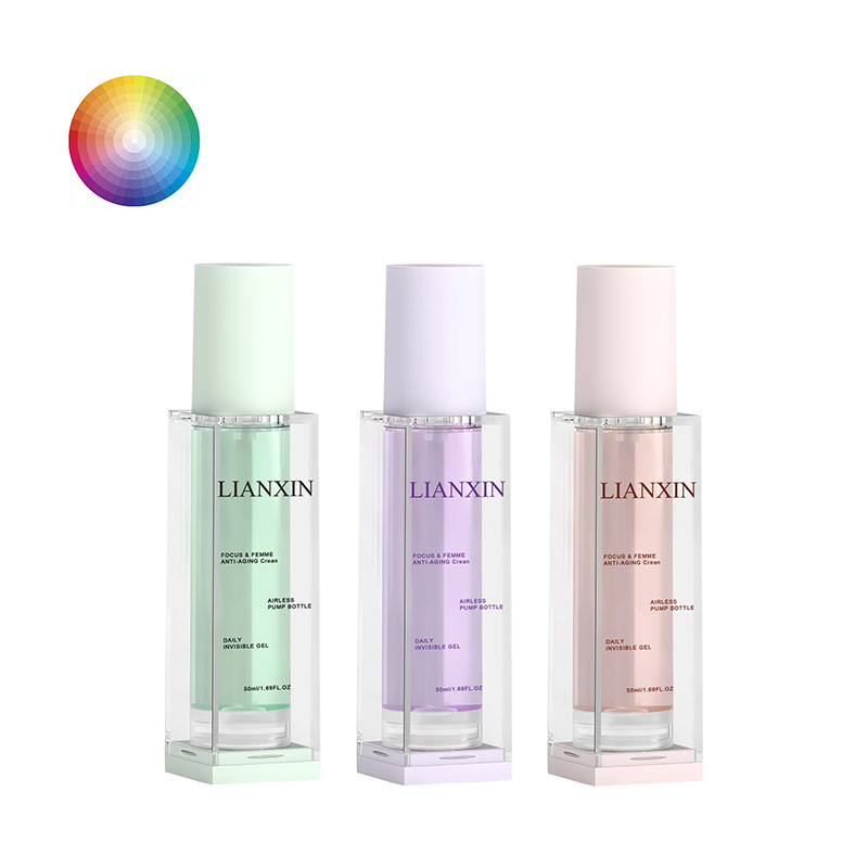 square airless pump bottles for serum packaging requiring REACH and SVHC compliance documentation