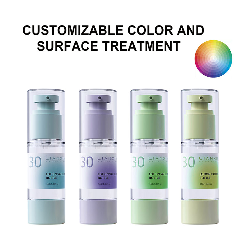 30g airless bottle custom color