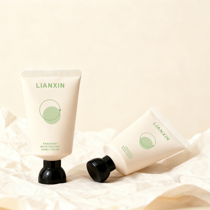 custom 50g hand cream tube threaded cap