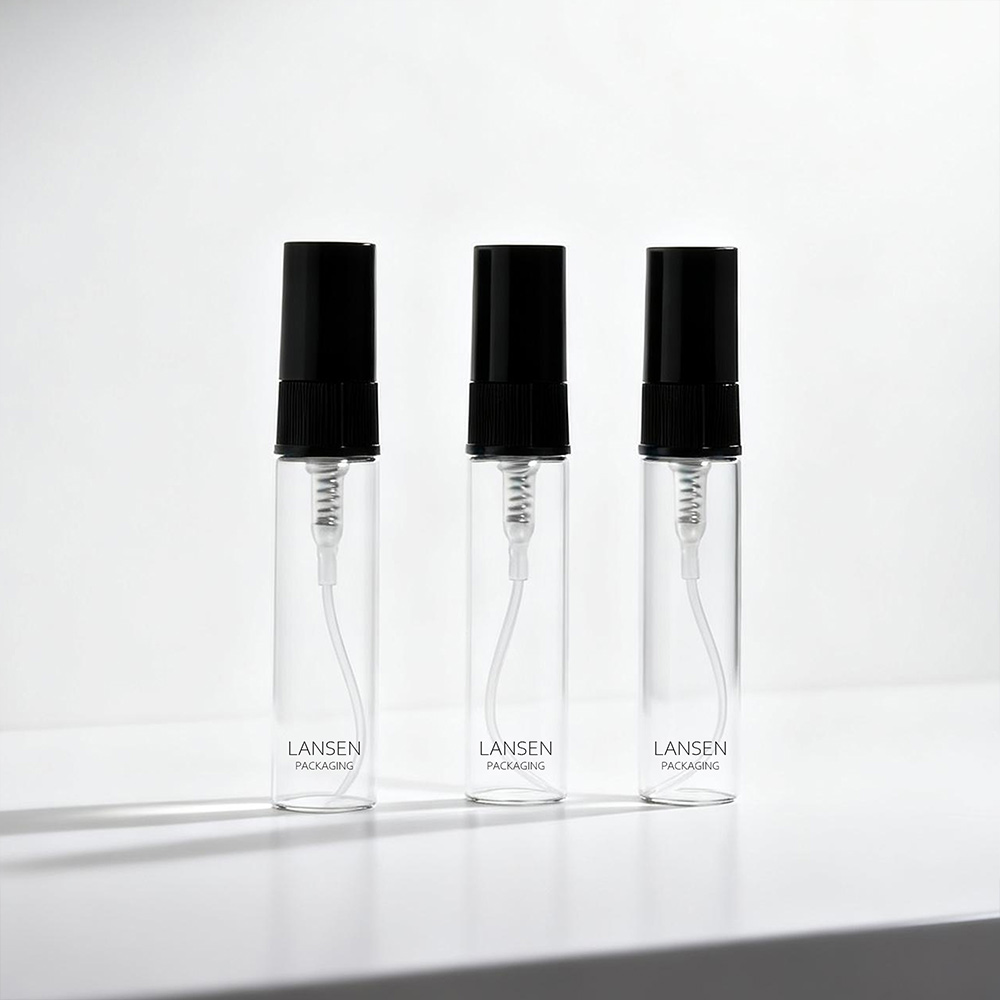 5ml perfume tester bottle with fine mist spray pump