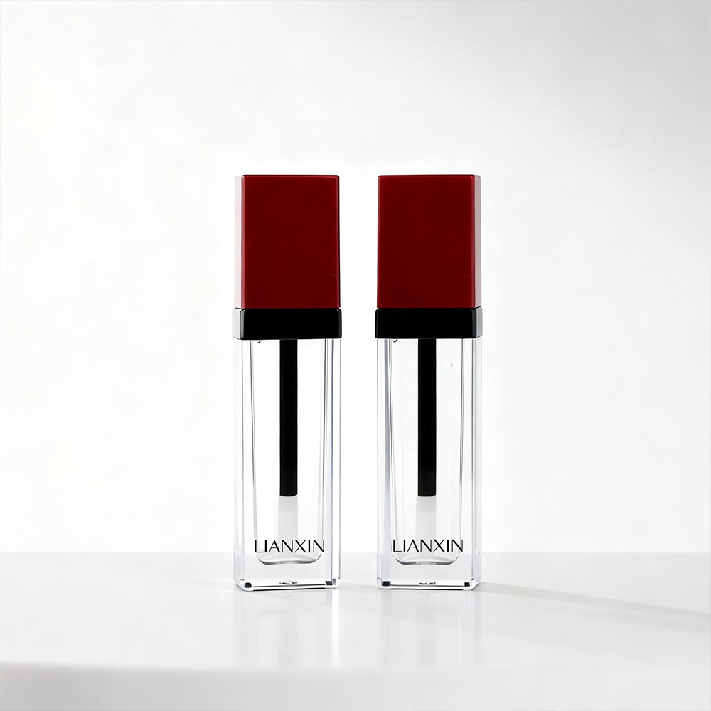 rectangular lip gloss tube