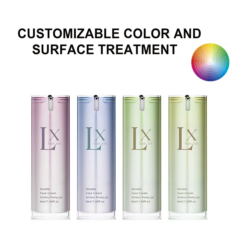 airless skincare packaging custom color
