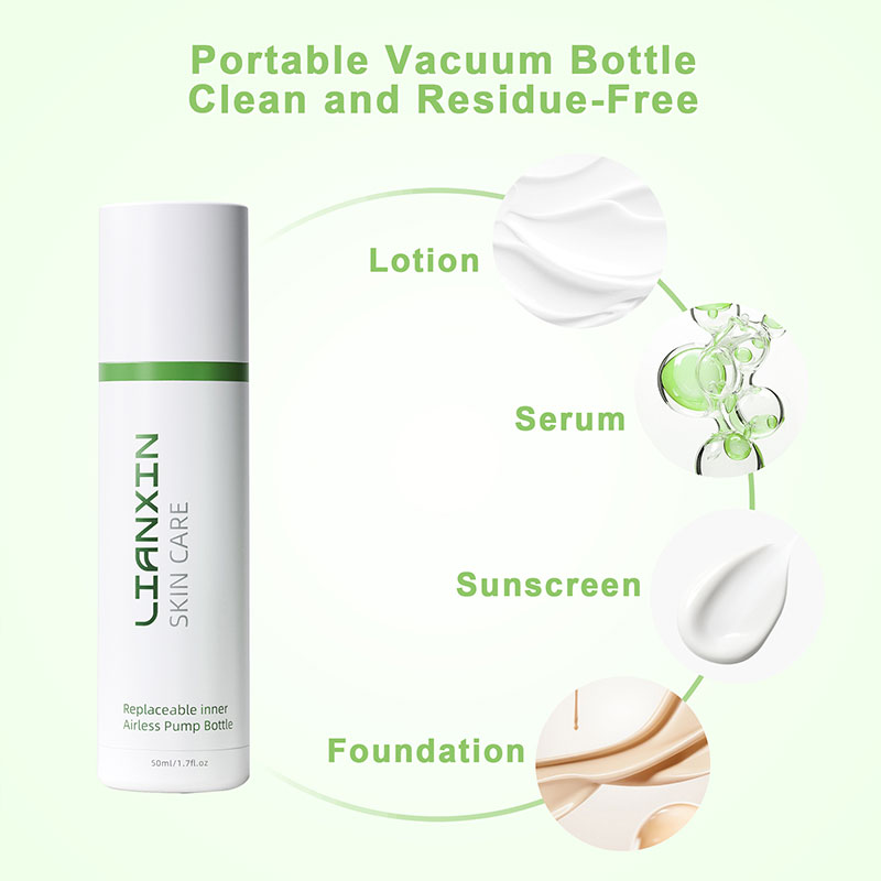 airless bottle and jar application