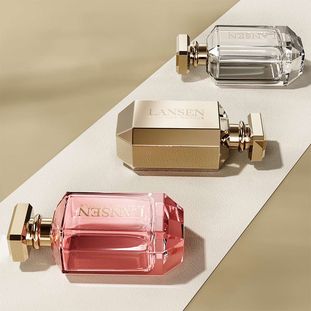 empty luxury 100ml perfume bottle