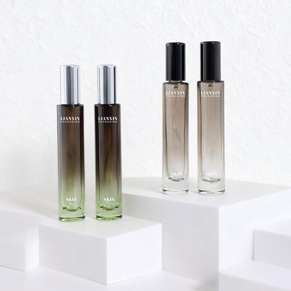 custom gradient glass perfume sample bottles in 15ml