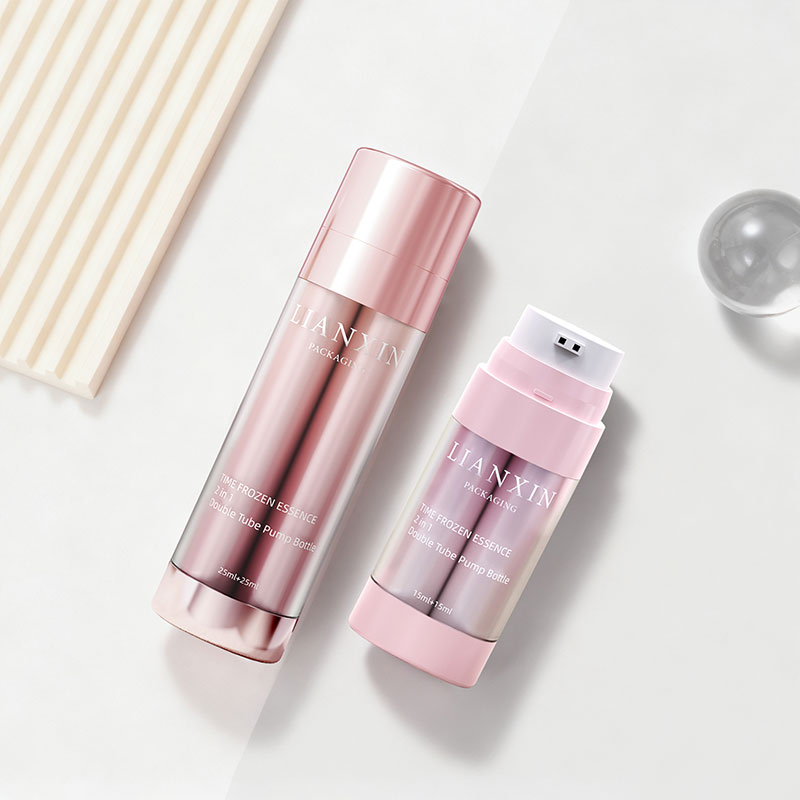 dual chamber airless bottle