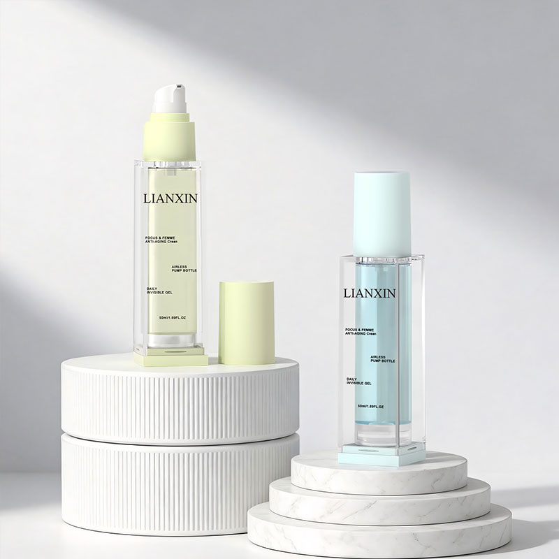 20ml 30ml 50ml Square Airless Pump Bottle