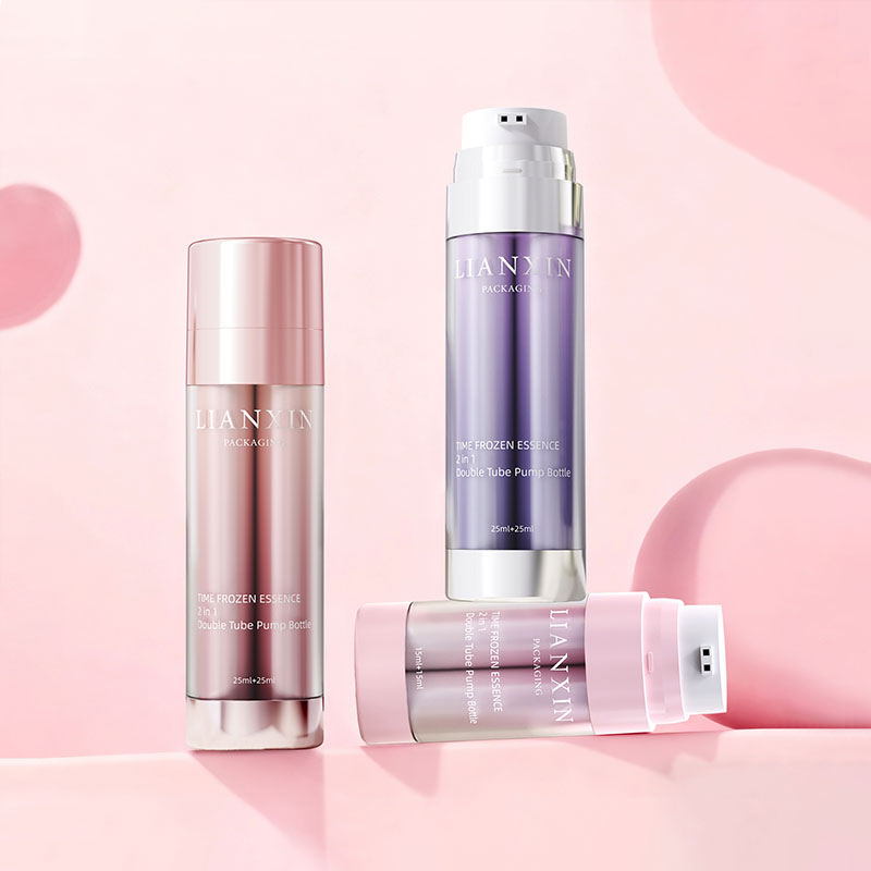 30ml 50ml Dual Chamber Airless Pump Bottle