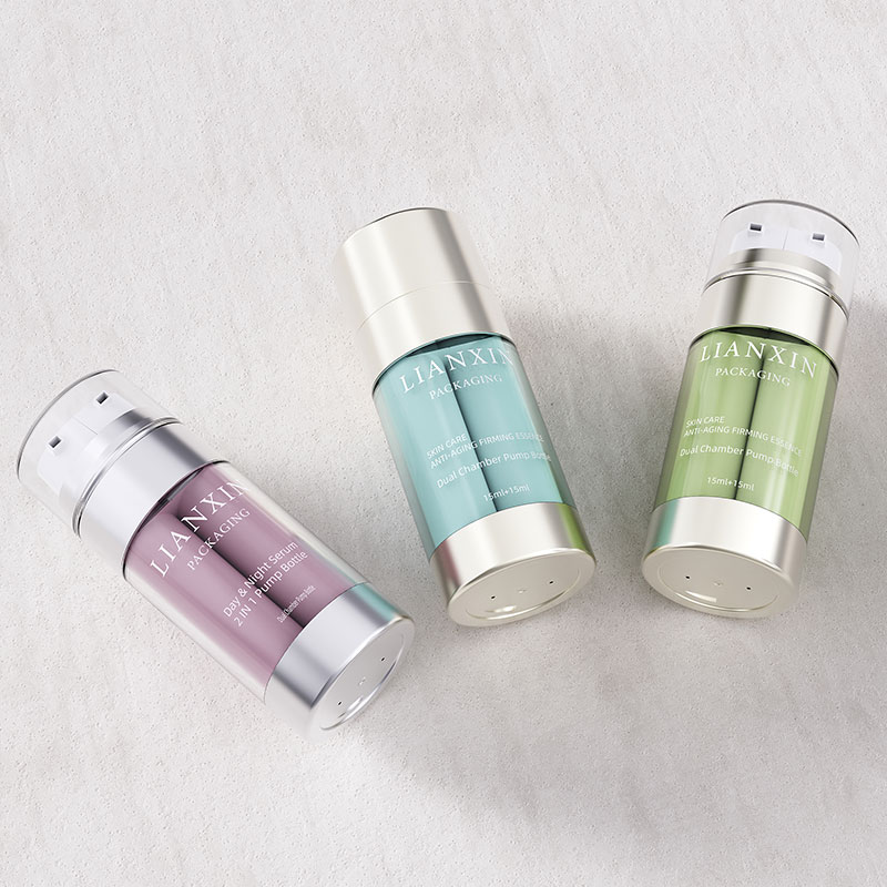double chamber airless bottle