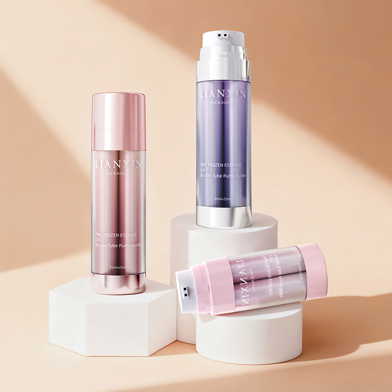 double chamber airless bottle