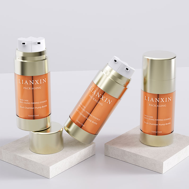 separate dual chamber bottle