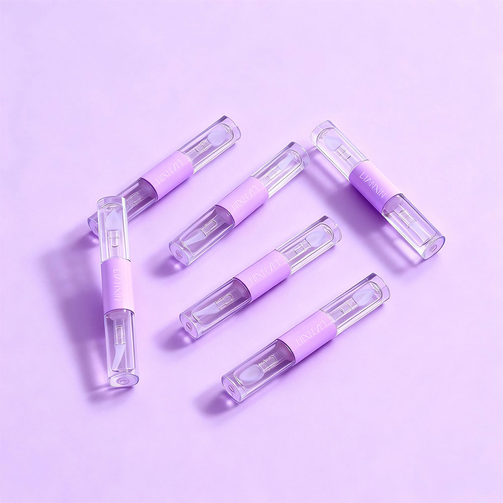 Custom Double Ended Lip Gloss Tube Packaging
