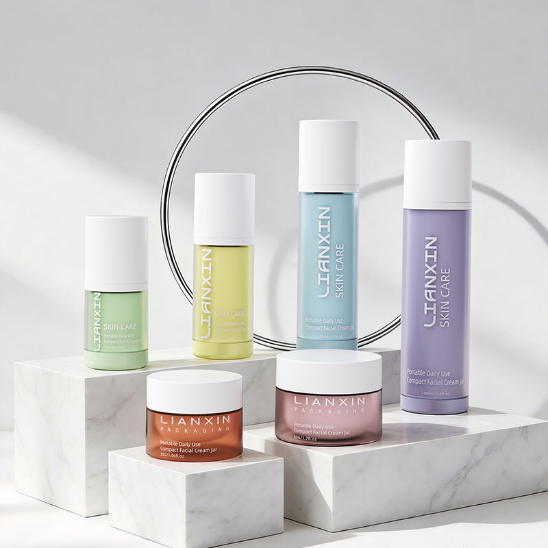 cosmetic cream jar set