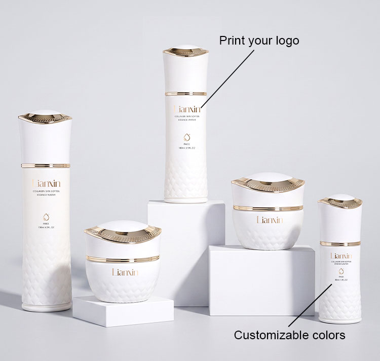custom glass cosmetic bottles and cream jars for FDA and REACH compliant cosmetic packaging