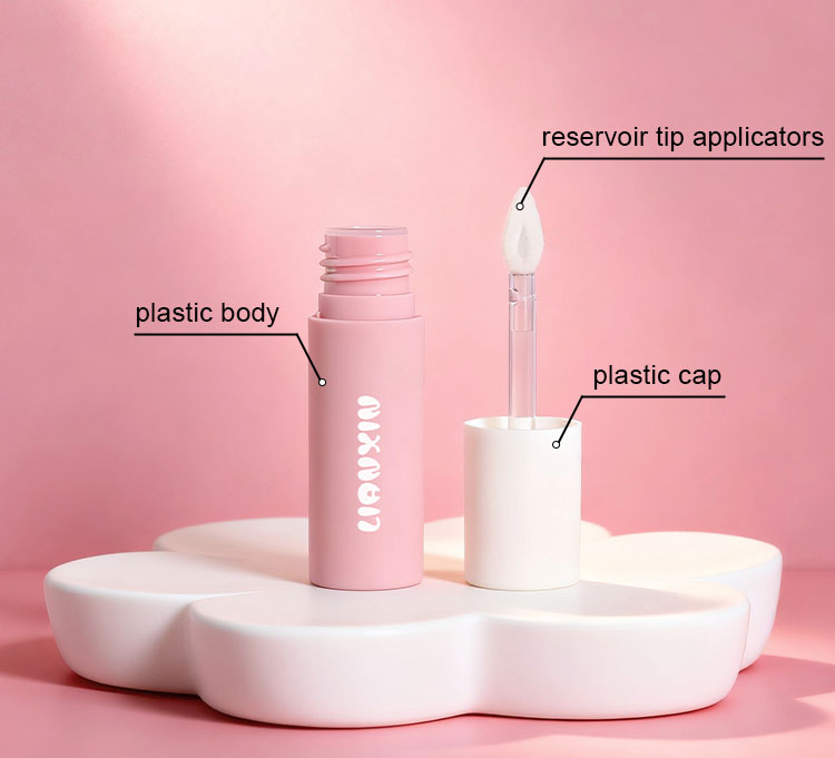 3ml lip gloss tube details