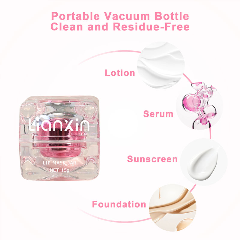 15g acrylic jar used for solid balm and solid cosmetics packaging