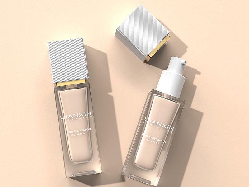 silk printing foundation bottles