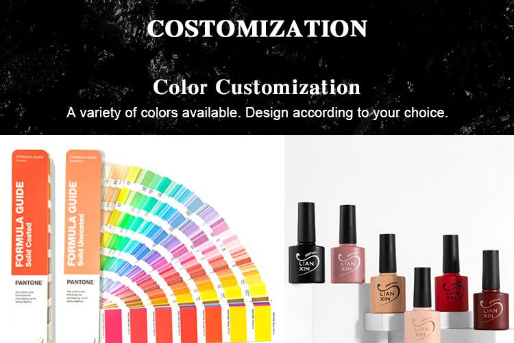 8ml nail polish bottle custom